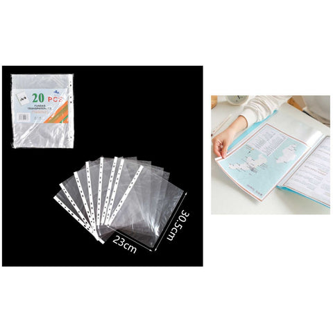 240 Fundas Protectoras Hojas A4 Para Proteger Documentos