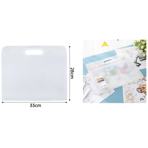 Carpeta Portadibujo DSL-8992, 28x33cm Ideal para Guardar Bocetos y Materiales de Arte