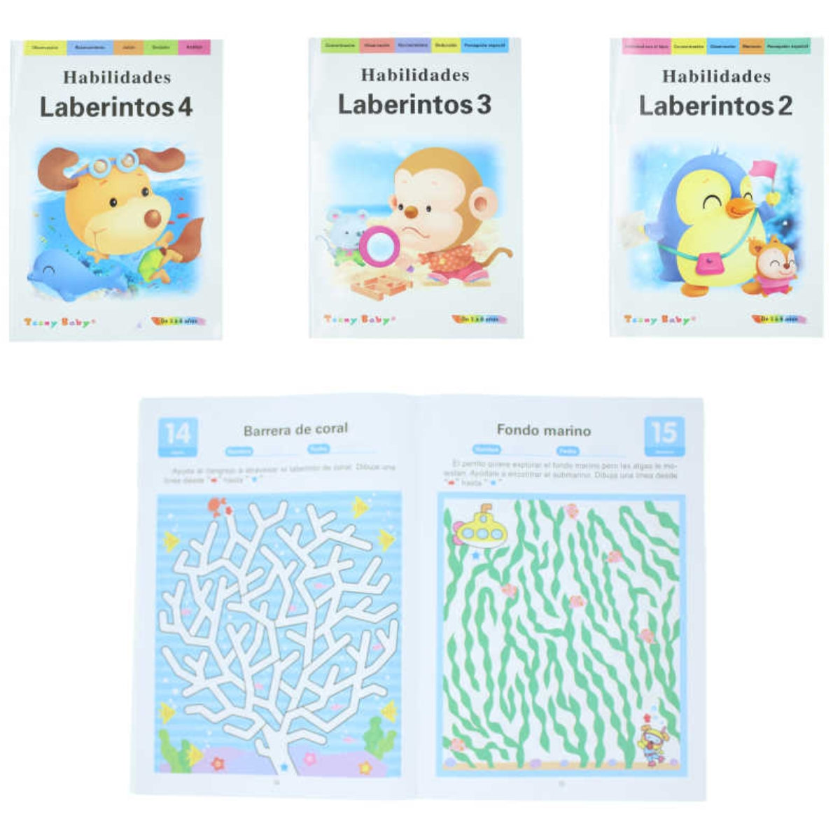 Cuaderno de Lectura Infantil Diseño JC30