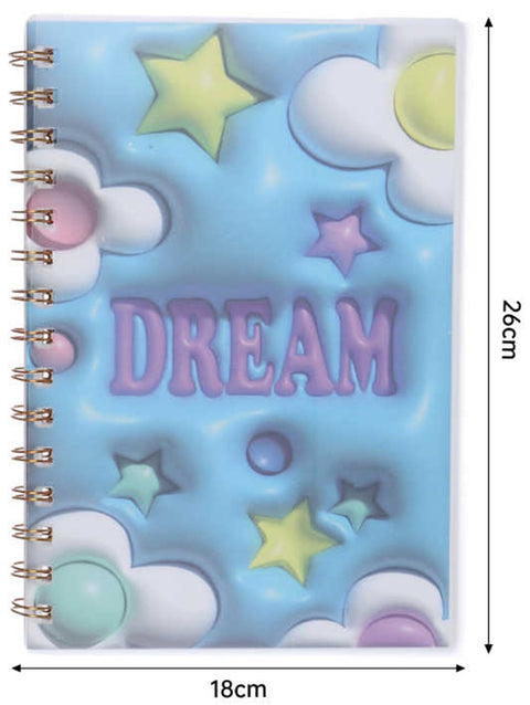 Cuaderno Agenda B5 3D