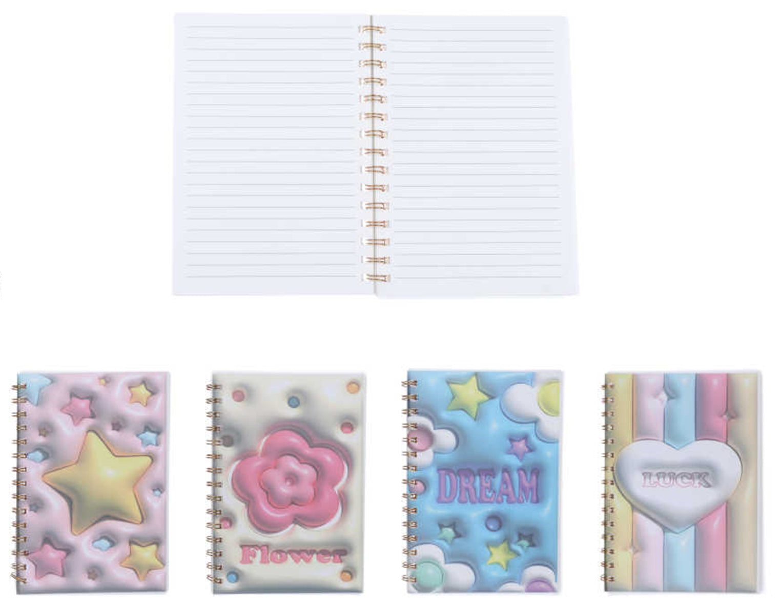 Cuaderno Agenda B5 3D