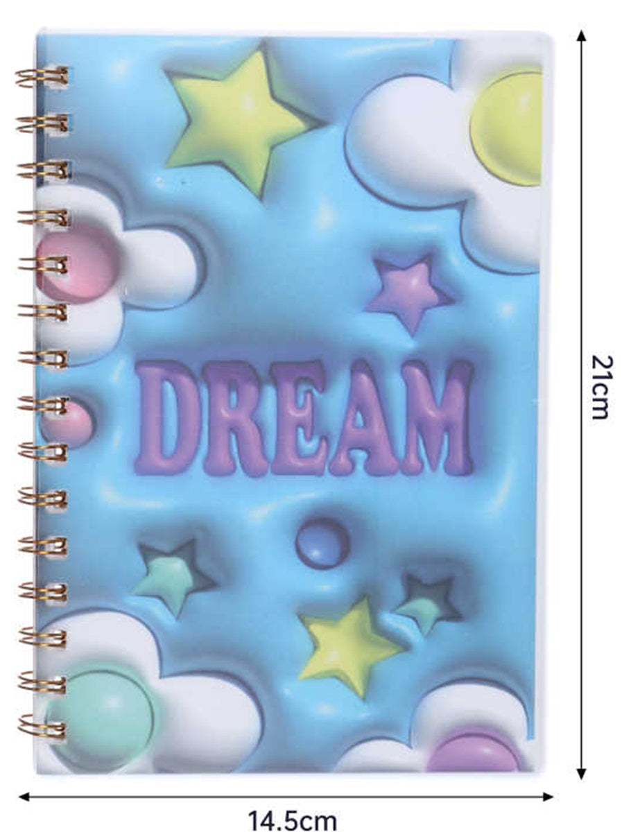 Cuaderno Agenda 3D A6