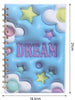 Cuaderno Agenda 3D A6