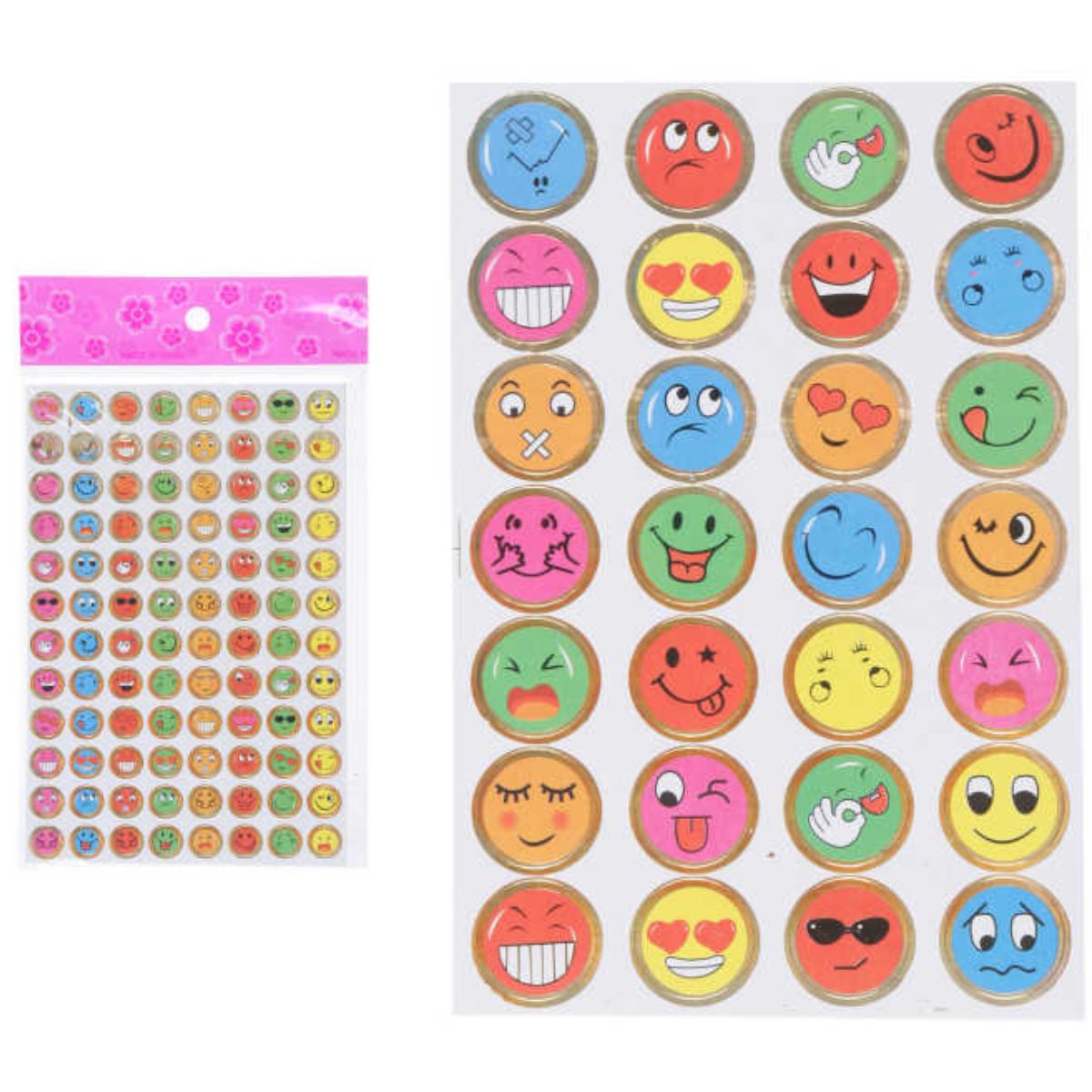 Stickers con Formas de Emoji - Pegatinas Divertidas y Expresivas