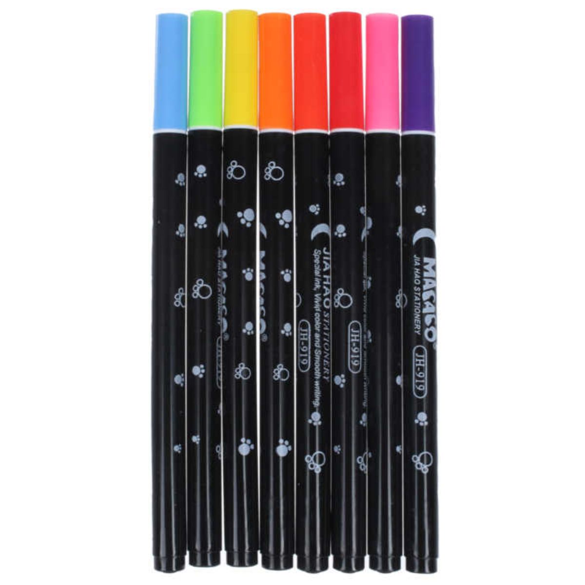 Marcadores Fluorescentes 919-8 - Set de 8 Pcs