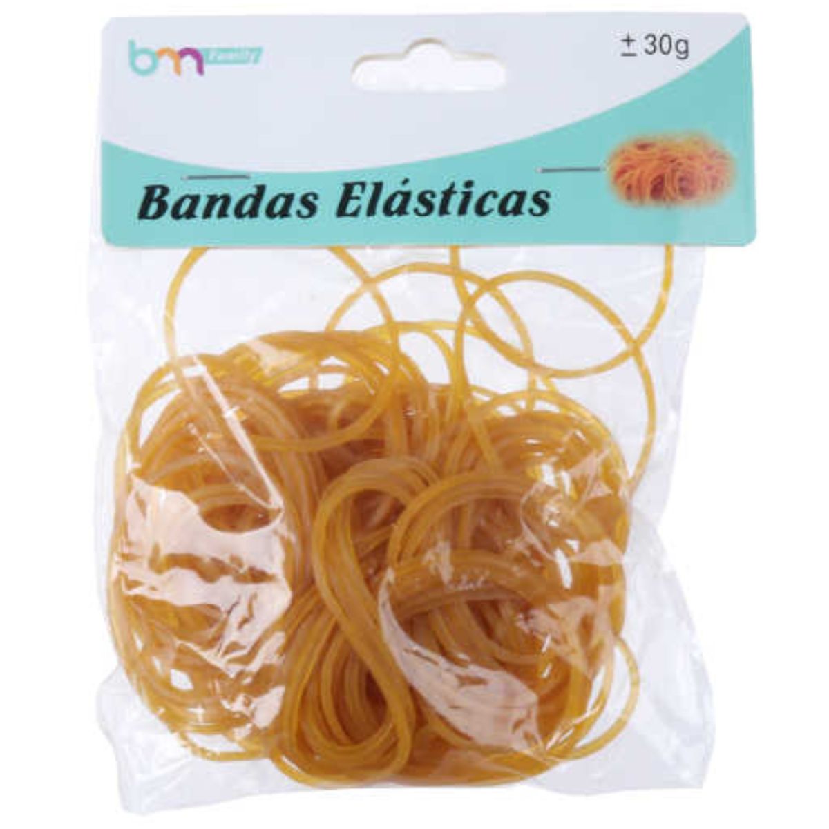 Bolsita de Elásticos de 30 g - 45 Unidades para Varias Aplicaciones