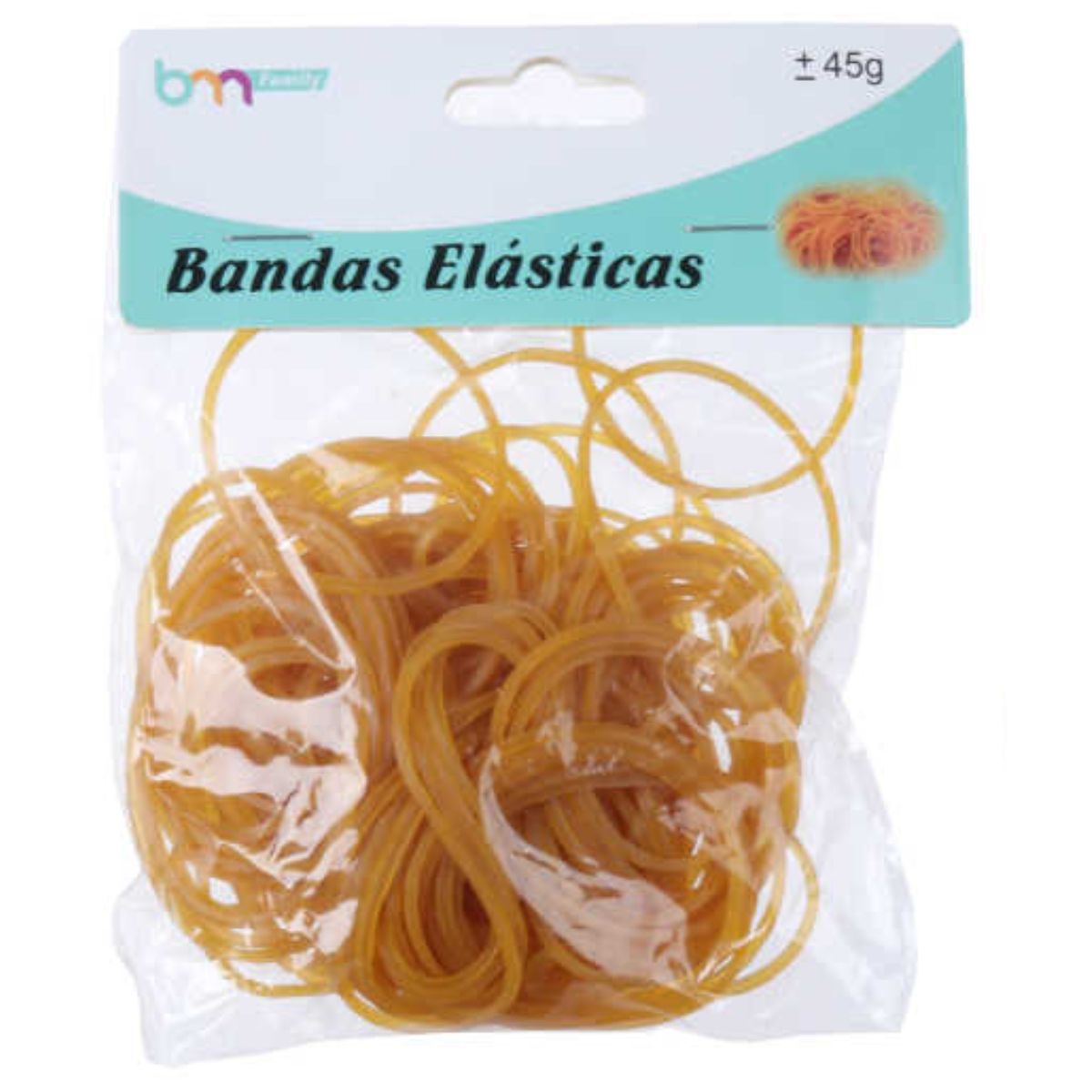 Bolsita de Elásticos de 45 g - 45 Unidades para Múltiples Usos