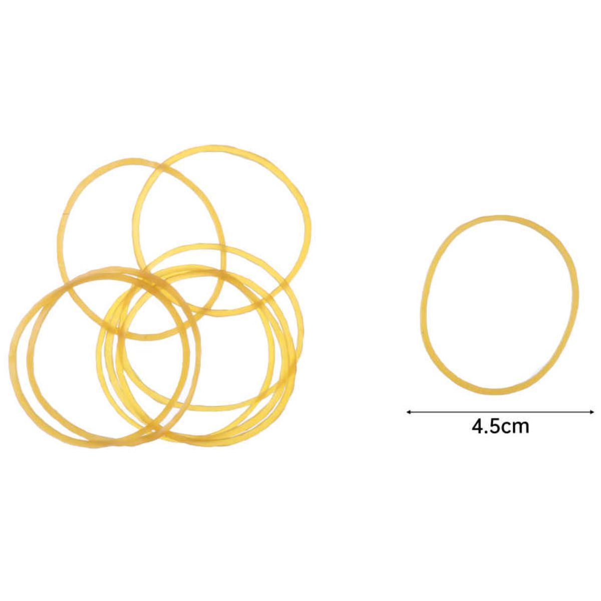 Bolsita de Elásticos de 45 g - 45 Unidades para Múltiples Usos