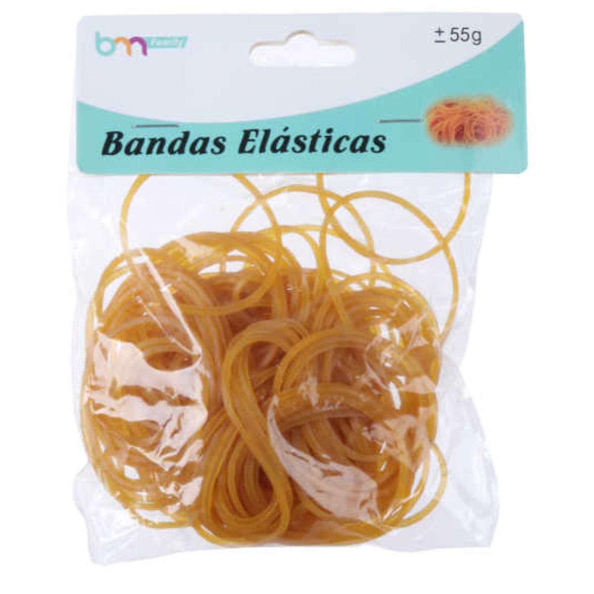 Bolsita de Elásticos de 55 g - 45 Unidades para Diversas Aplicaciones