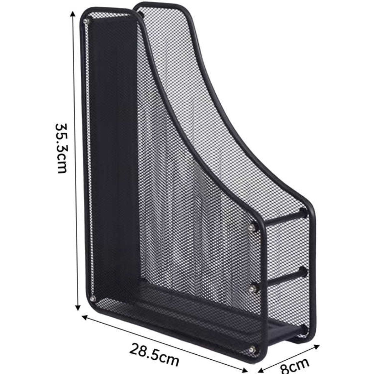 Caja de Revistas con Arco Interno - 1 Compartimiento, 8x28.5x35.3 cm DG-9303A