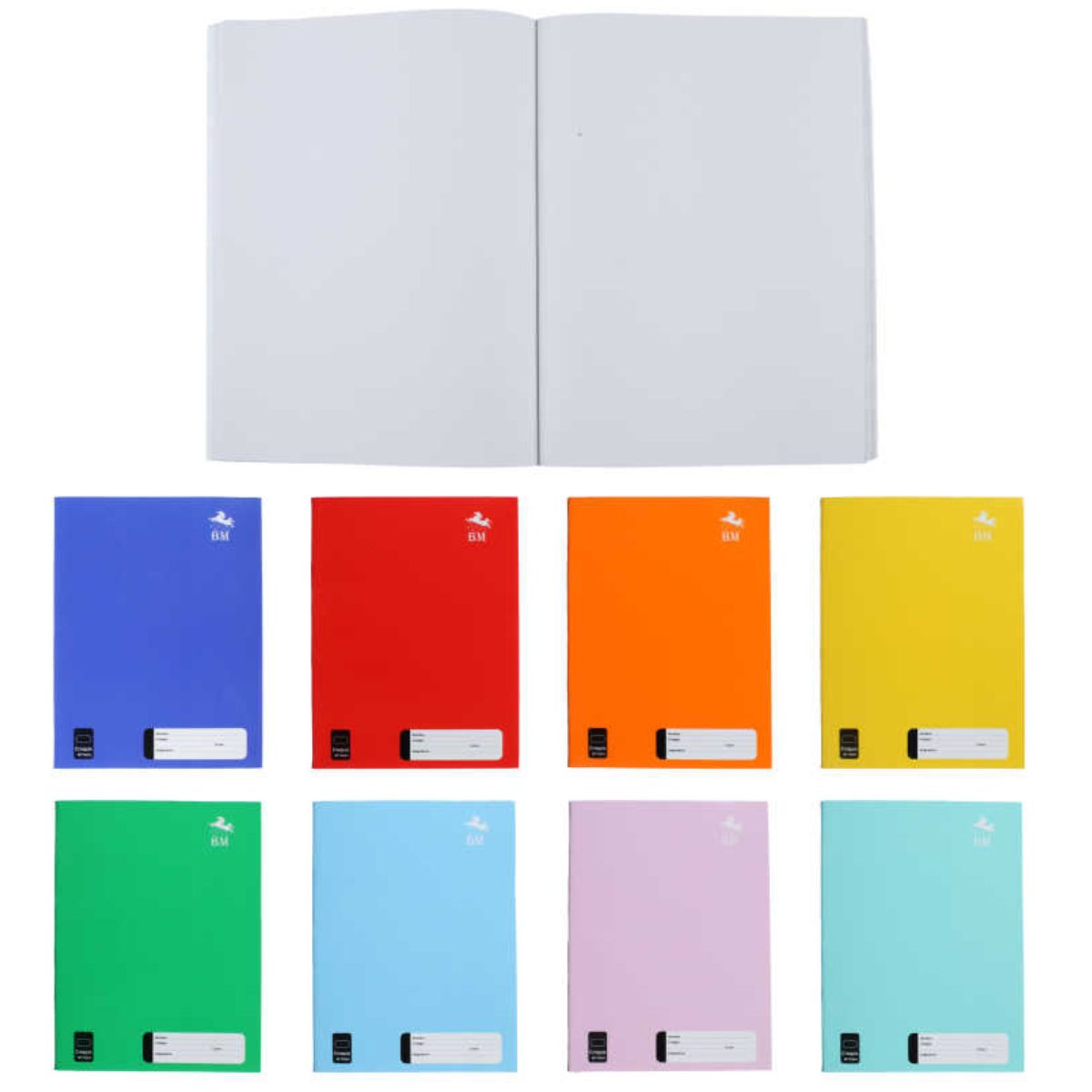 Pack 10 Cuadernos de 80 Páginas en Blanco A5