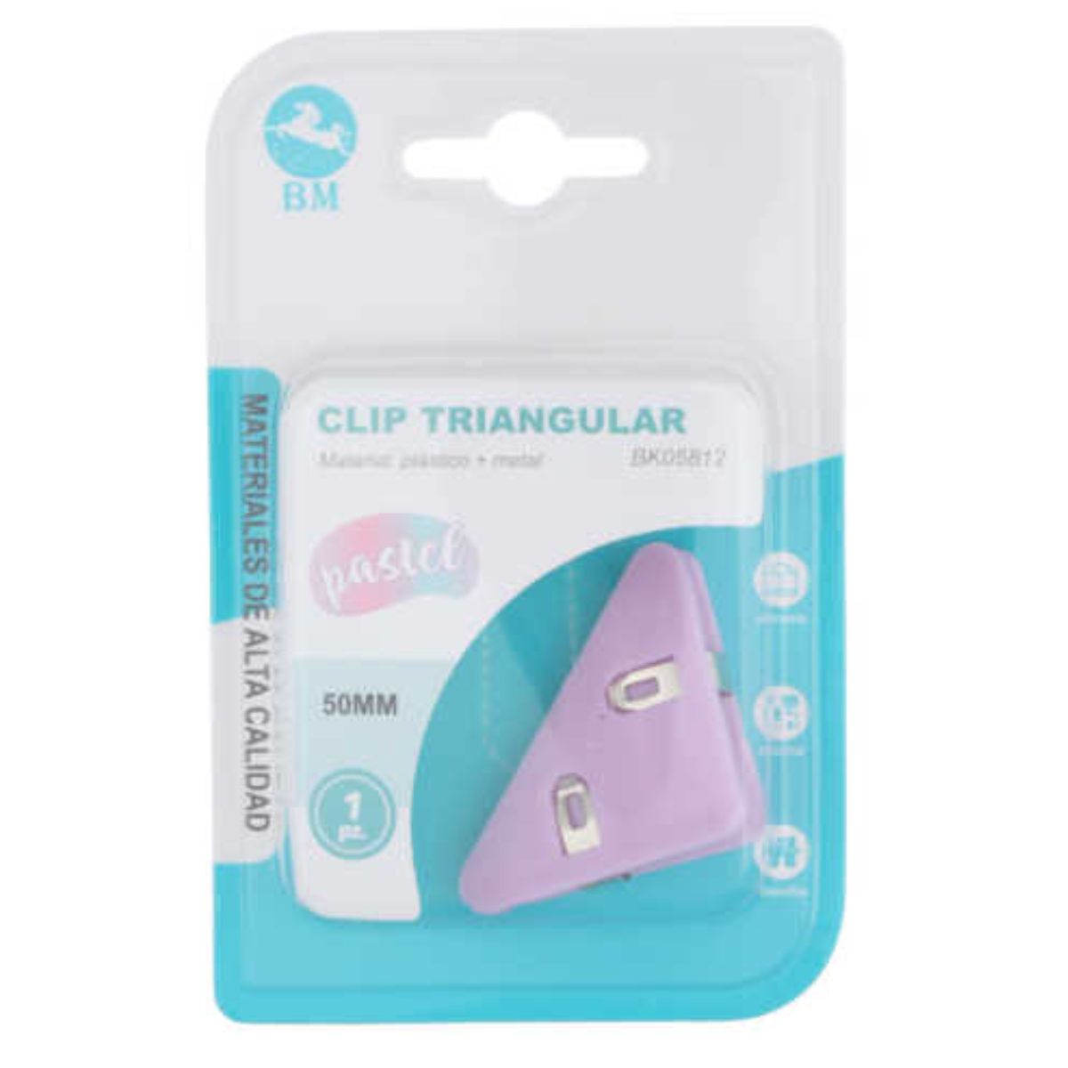 Clip Triangular para Carpetas, 1 Pieza, Sujeción Segura para Documentos