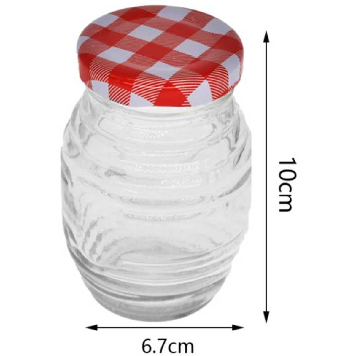 Frasco De Vidrio Con Tapa 180ml