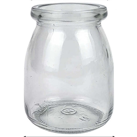 Frasco de Vidrio con Tapa de Corcho 100ml - Pack 24 Unidades para Pudding