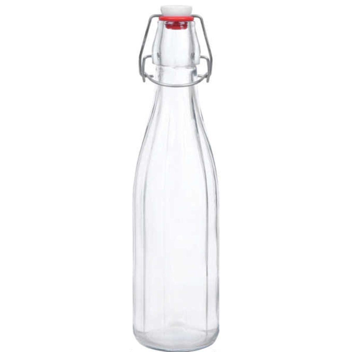 Botella de Vidrio 500ml 12P Lock para Almacenaje