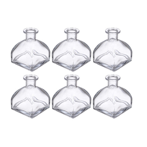 Pack 6 Frascos de Vidrio 250 ml Tipo Mongol para Difusor Mikado de Aromas