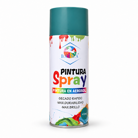 Pintura en spray verde esmeralda de 400 ml