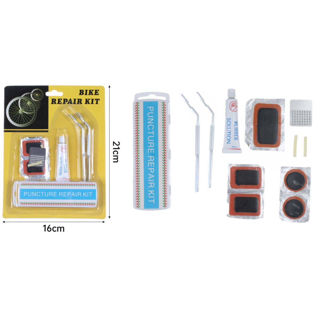 Kit de Reparación de Neumáticos para Bicicleta - CY-B008