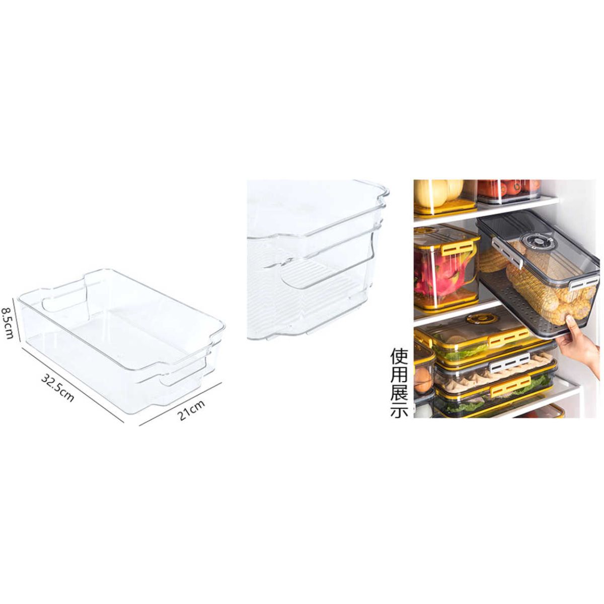 Caja de Almacenamiento para Refrigerador - Modelo A-9517