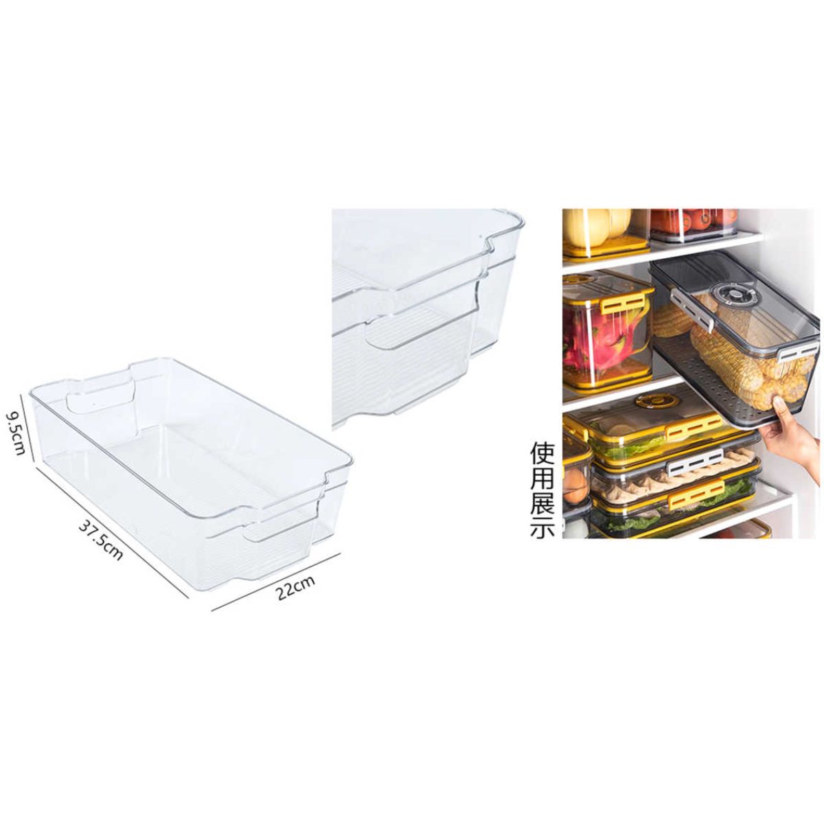 Caja de Almacenamiento para Refrigerador - Modelo A-9519