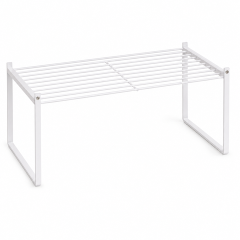 Organizador Metálico Blanco Multiuso – Cocina, Refrigerador y Baño