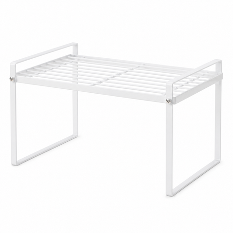 Organizador Metálico Blanco Compacto – Cocina, Baño y Oficina en Orden