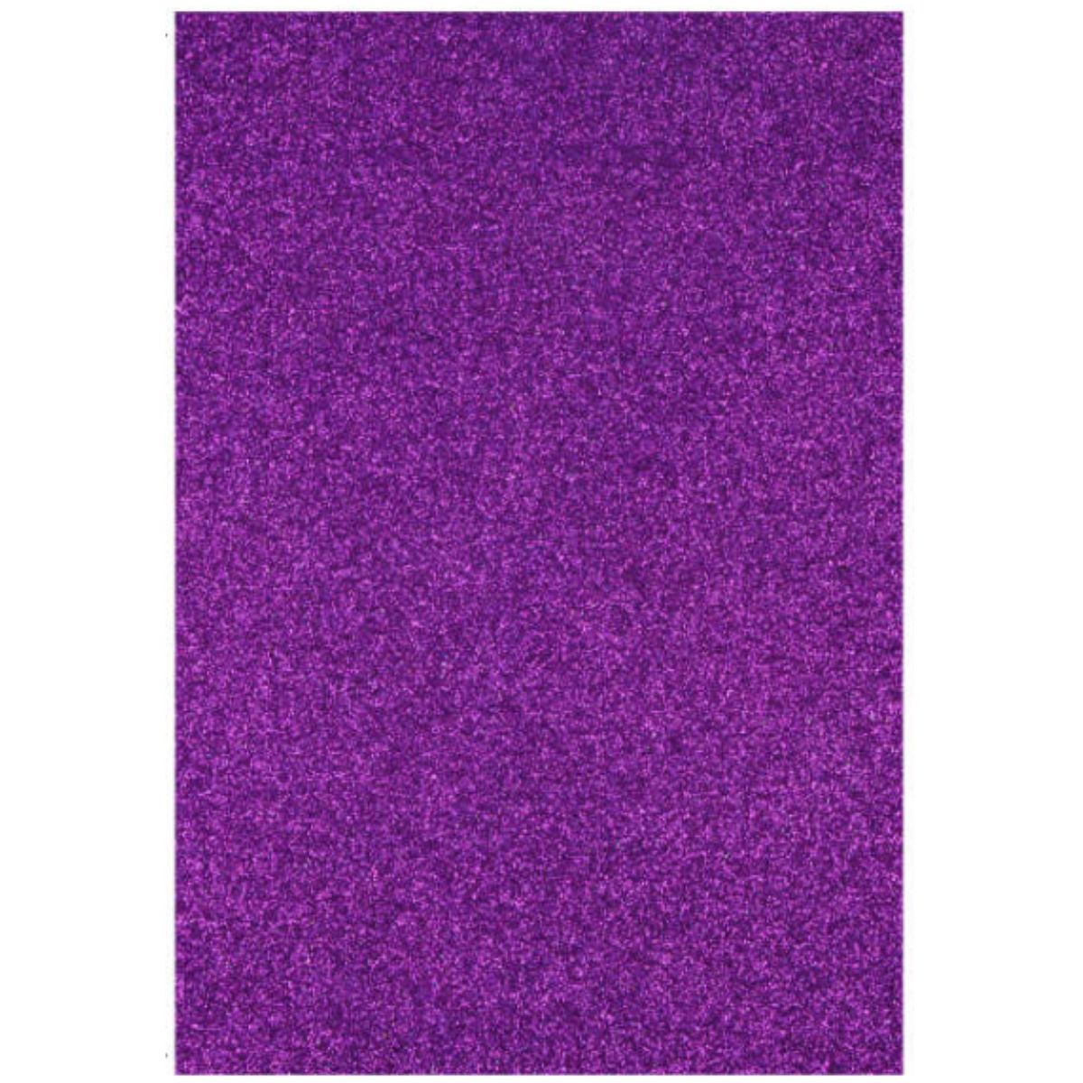 Paquete de 10 Gomas EVA Brillantes Glitter 40x60 cm, 1.8 mm - Colores Variados