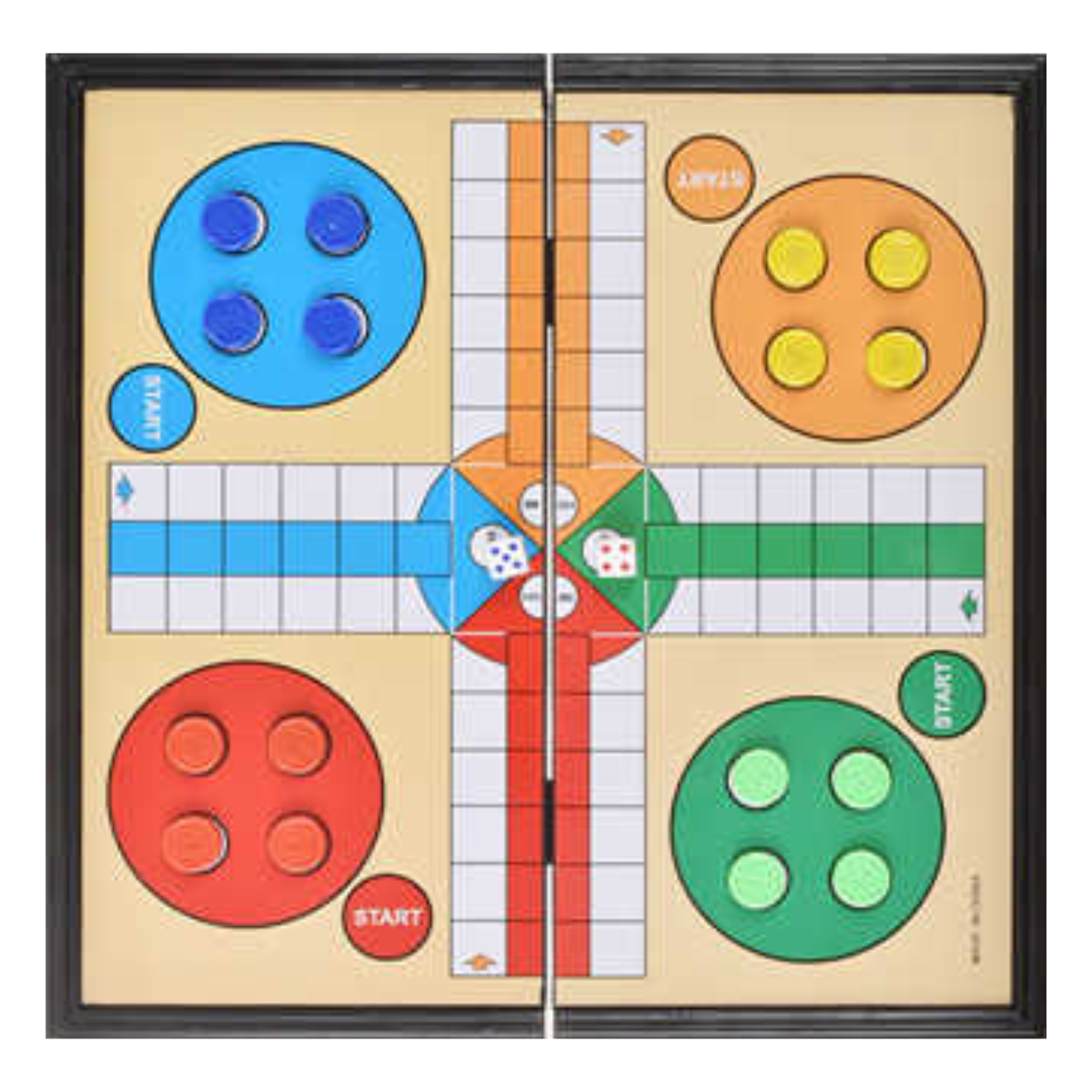 Ludo Magnetico Juego Mesa Clásico Educativo Tablero