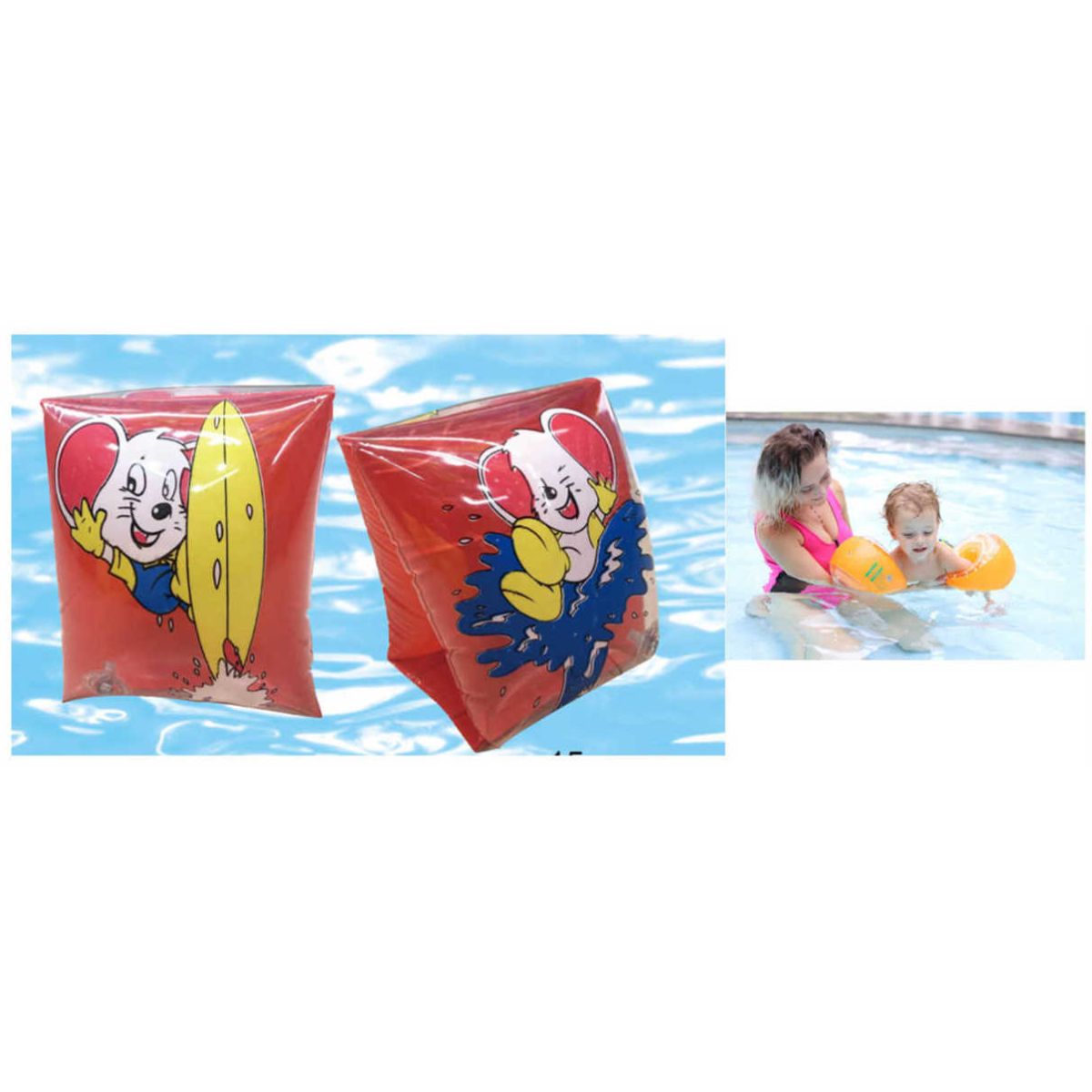 Flotadores para Brazos de 15 cm - Seguridad y Comodidad para Niños