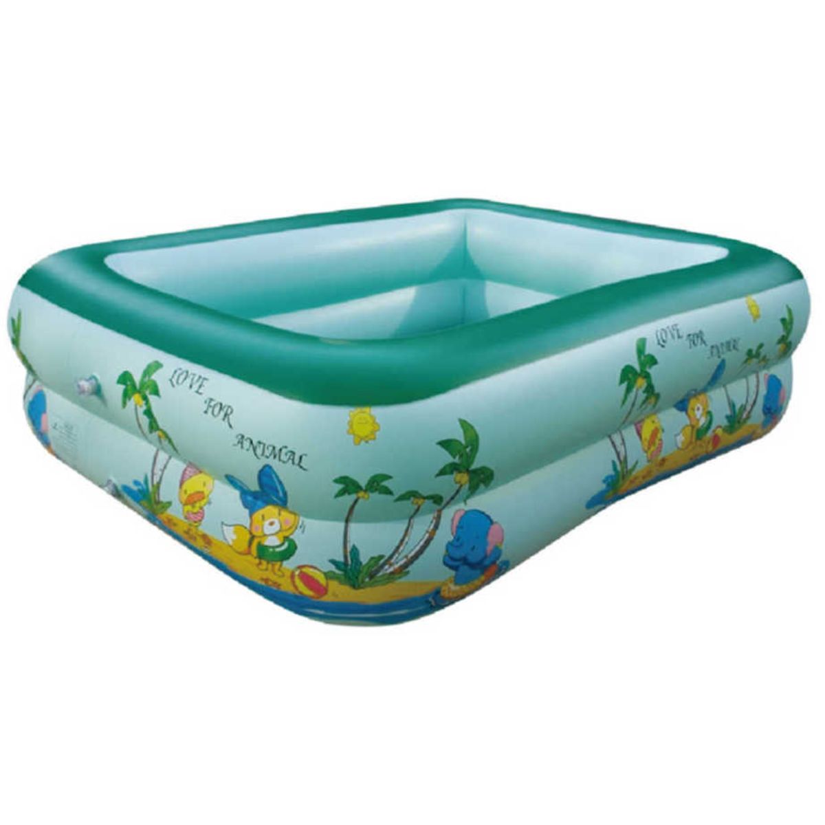 Piscina Inflable de 1.8 Metros con Dos Niveles - Compacta y Duradera para Verano