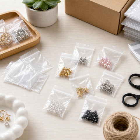 Pack 12 Bolsas Herméticas Transparentes 3,5x4,5 cm | Cierre Resellable | Accesorios y Muestras