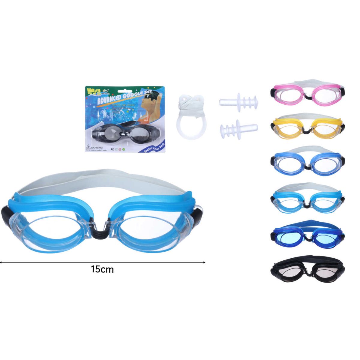 Gafas de Natación para Niños - Colores Variados