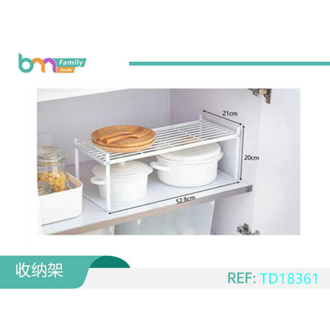 Estante de Almacenamiento Blanco HP95-806 para Refrigerador
