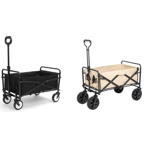 Carrito Plegable para Verduras Supermercado con Mango y 4 Ruedas - Ideal para Almacenar y Transportar
