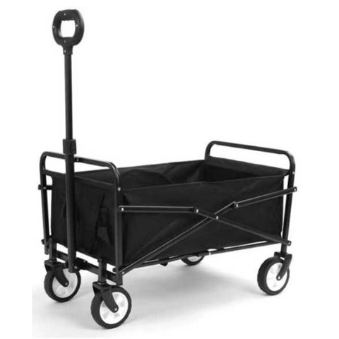 Carrito Plegable para Verduras Supermercado con Mango y 4 Ruedas - Ideal para Almacenar y Transportar