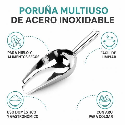 Usos y beneficios de poruña multiuso de acero inoxidable