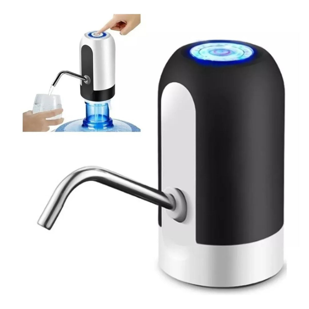 Dispensador De Agua Recargable USB Basico Botellon