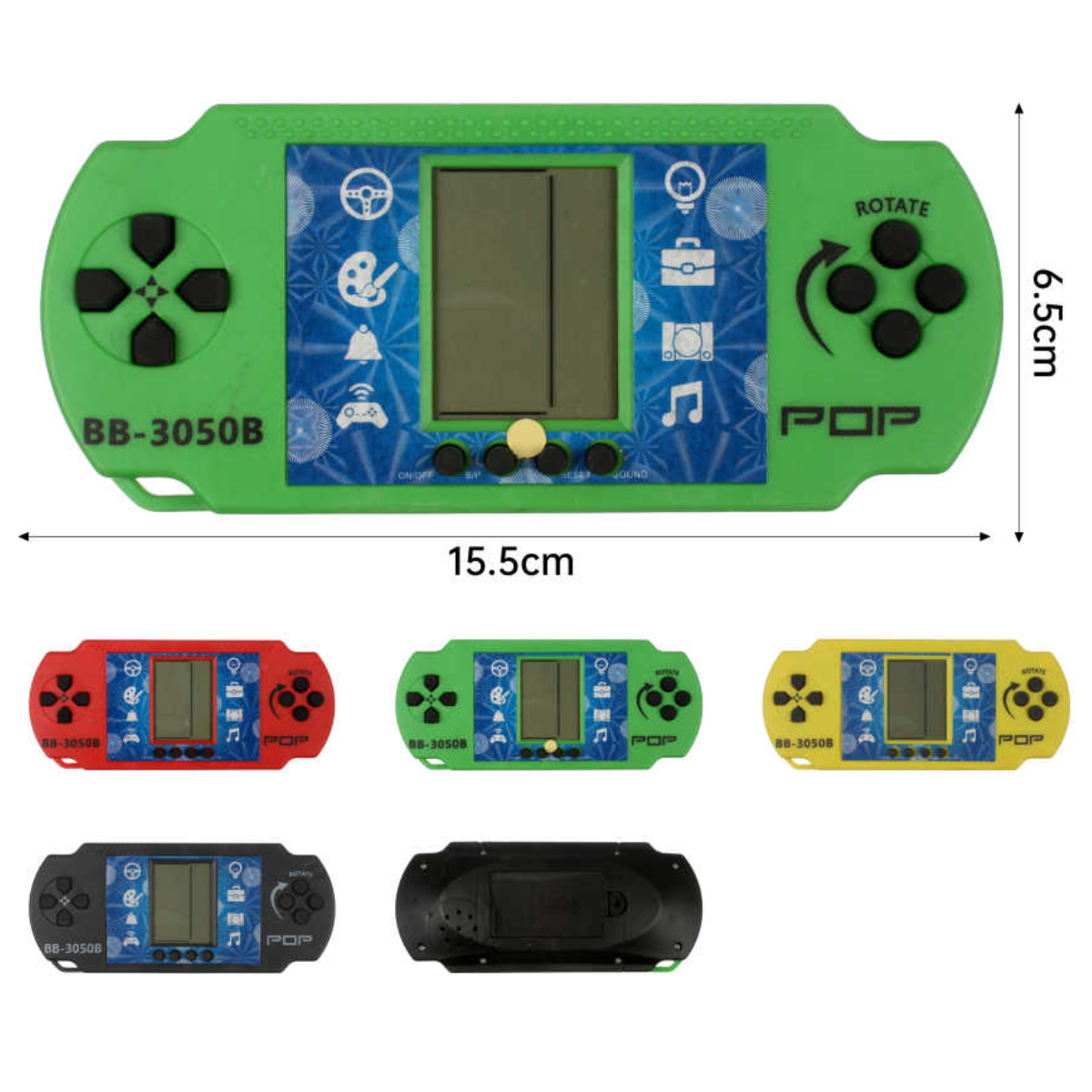 Consola de Juegos 9999 en 1 Brick Game Modelo BB-3050B