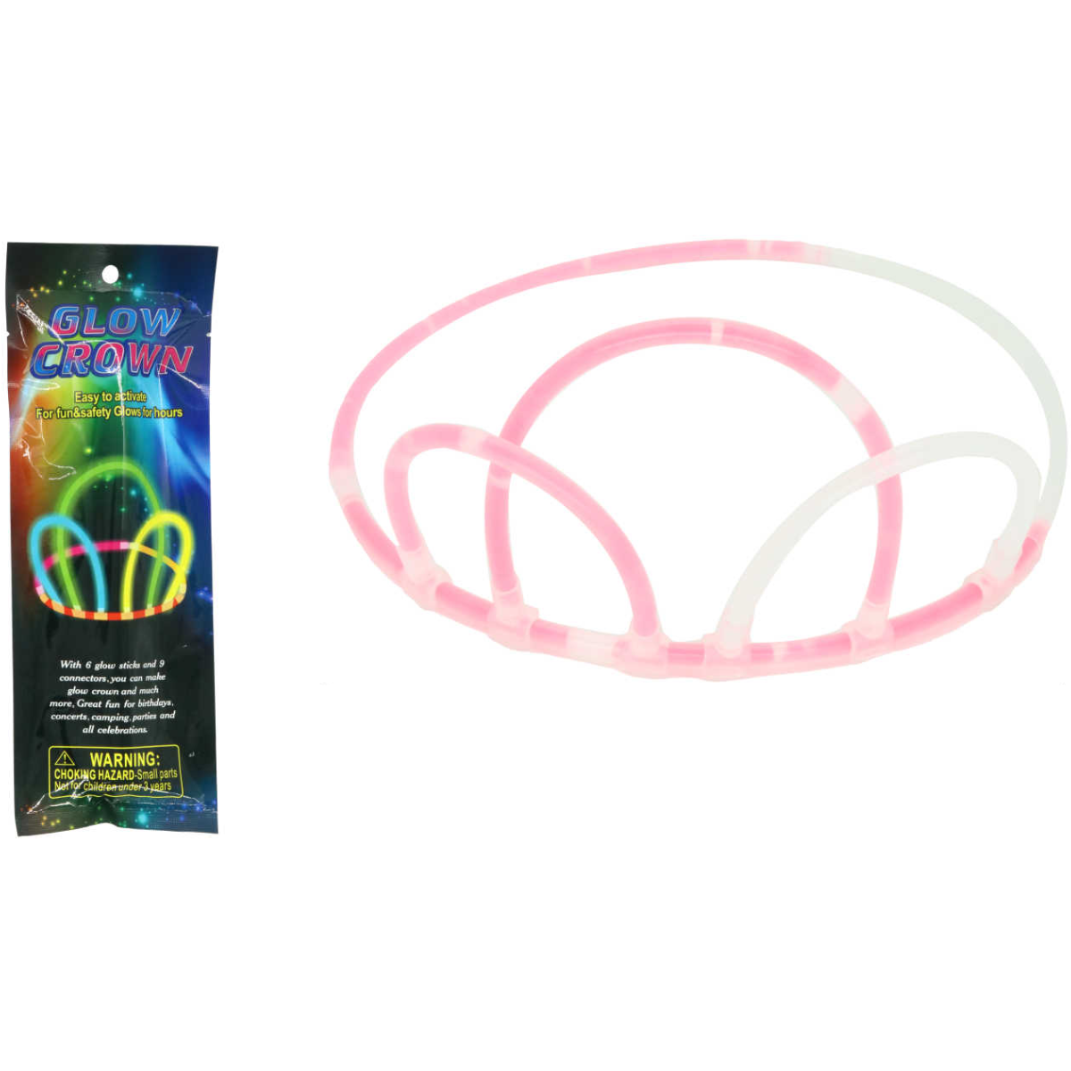 Pulsera Corona Fluorescente