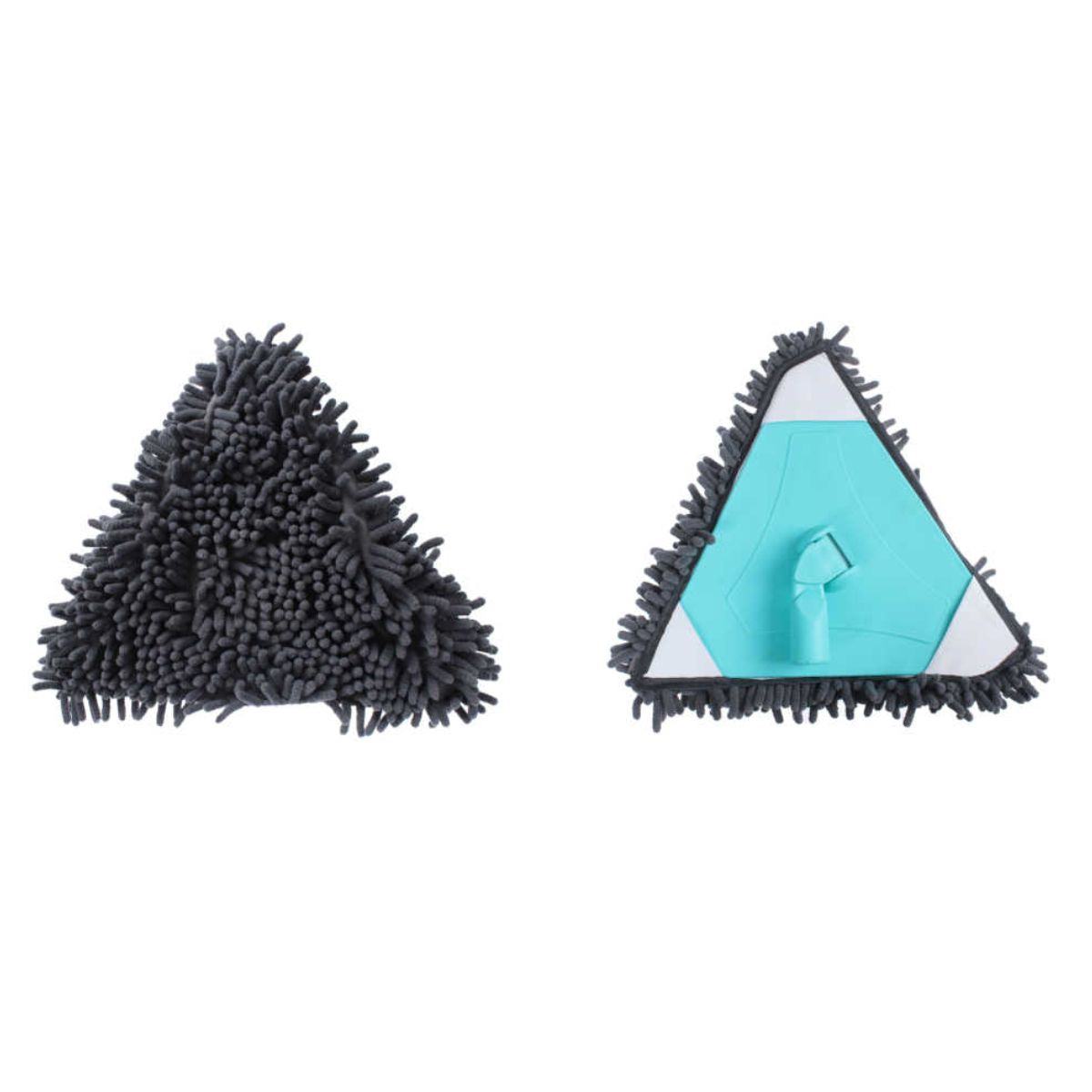 Mopa Triangular de Chenille con Varilla de Acero - 26x29 cm, Extensible de 68 a 120 cm