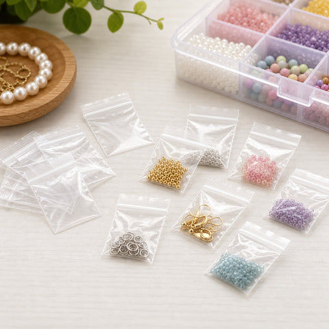 Pack 12 Bolsas Herméticas Transparentes 3x4 cm | Cierre Resellable | Organización y Empaque