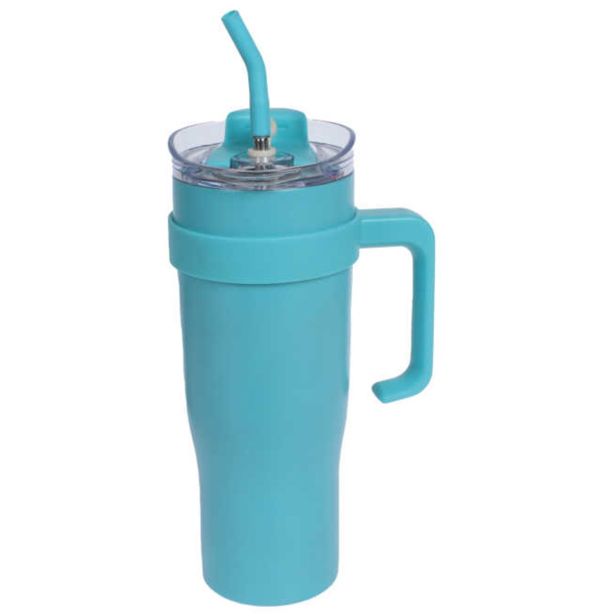 Vaso DP 8131 con Bombilla, 27.5x8 cm, Colores Variados