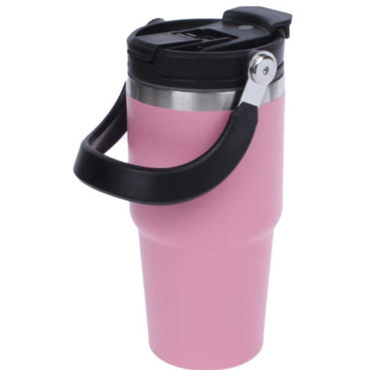 Termo Vaso de 600ML - Doble Boca, Colores Variados y Acabado Metálico