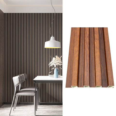 Pack 10 Panel Decorativo PVC Marmol Madera 90cm