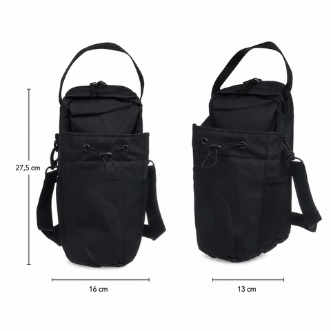 Medidas bolso porta botella 27,5 x 16 x 13 cm