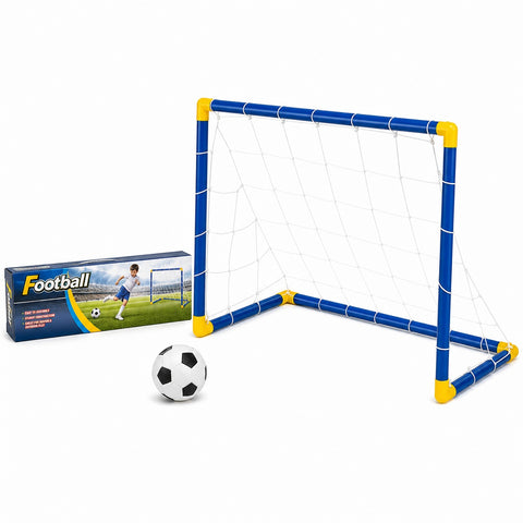 Arco de Futbol Infantil 51 cm | Porteria con Red | Juego Deportivo en Casa
