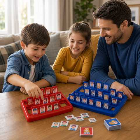Juego Adivina Quién Soy | Tablero Familiar de Preguntas | Diversión para Niños