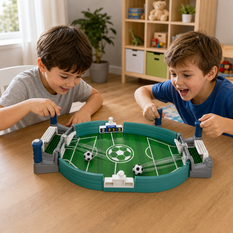 Juego de Fútbol de Mesa Infantil | Cancha Interactiva | Diversión Competitiva