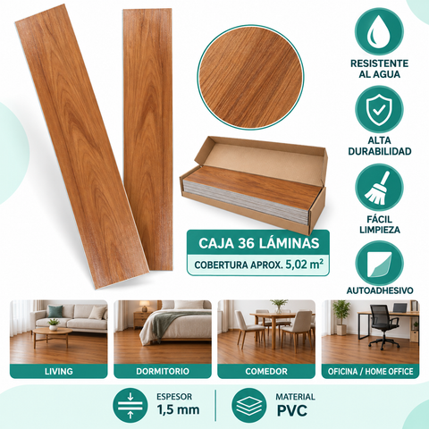 Características del piso vinílico TD43824