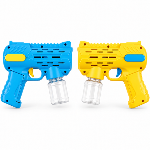 Pistola de burbujas infantil de 15 cm en colores surtidos